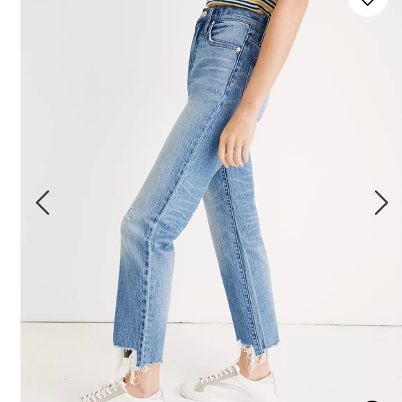 Madewell Classic Straight Jean Step Hem Edition - Picture 5 of 9